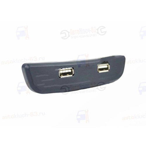 USB зарядное устройство в подлокотник 2 слота 15вт для Лада Веста