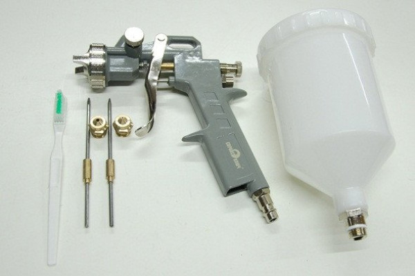 Краскопульт высокого давления с верхним бачком (1,2; 1,5; 1,8 мм) Сервис Ключ
