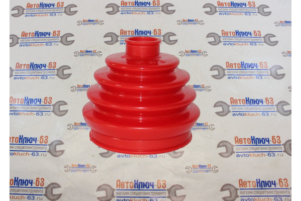 Чехол наружного шарнира ВАЗ-2108-2115 красный silicone A-sport 2108-2215030