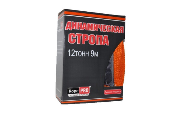 Стропа динамическая (рывковая) RopePRO 12 тонн 9 метров