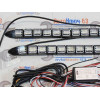 Огни ходовые c поворотником LED 12V, 12 светодиодов гибкие