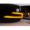 Боковые зеркала на Лада Приора Ваз 2110-2112 в стиле AMG механика с обогревом и повторителем в стиле Лексус