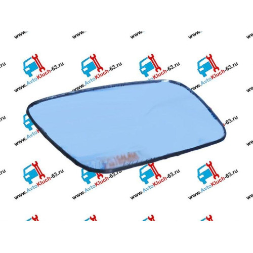 Зеркальный элемент (стекло) нового образца с обогревом и голубым антибликом для Лада Приора 2