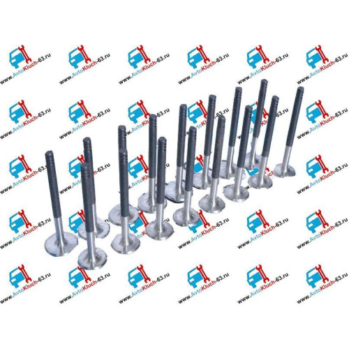 Комплект облегченных клапанов ФОР-МАШ на 16 кл. ВАЗ 2108-2115, Приора, Калина, Гранта