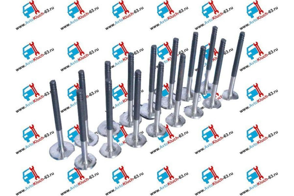 Комплект облегченных клапанов ФОР-МАШ на 16 кл. ВАЗ 2108-2115, Приора, Калина, Гранта
