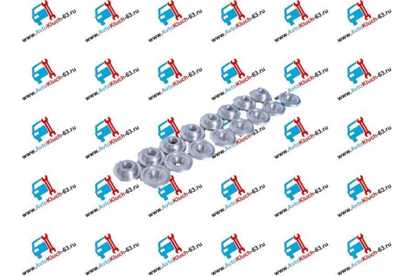 Облегченные тарелки клапанов алюминиевые на 16 кл ВАЗ 2110-2112, 2114, Лада Приора, Калина, Гранта, Датсун