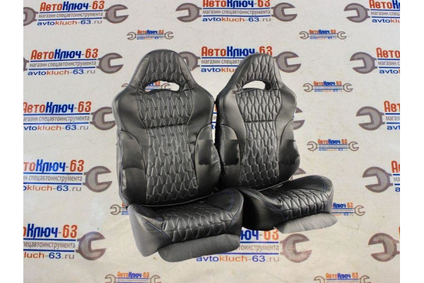 Комплект для переделки RECARO из экокожи для сидений ВАЗ