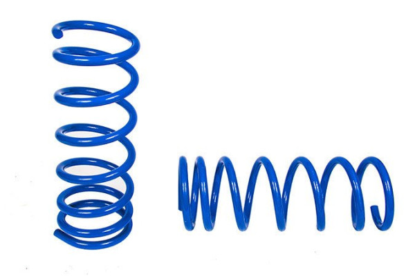 Задние пружины Лада Гранта, Гранта FL -90мм голубые ТЕХНО РЕССОР
