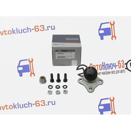 Шаровая опора левая модернизованная с крепежом на Лада Веста, Xray Cross