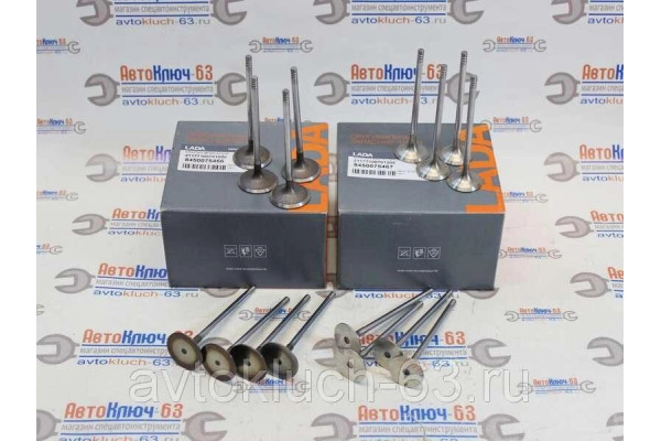 Комплект клапанов на Лада Веста, Икс Рей 1.8 л, 16 клап. Genuine Parts