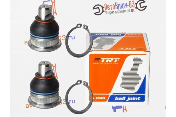 Комплект шаровых опор с боковой проточкой для Лада Иксрей, Ларгус, Рено Логан с 2013 г. в. TRT-PARTS